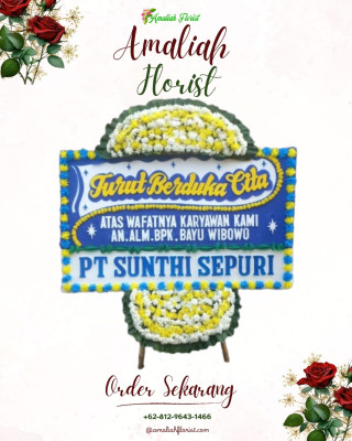 Papan Bunga Duka di Sungai Babuat