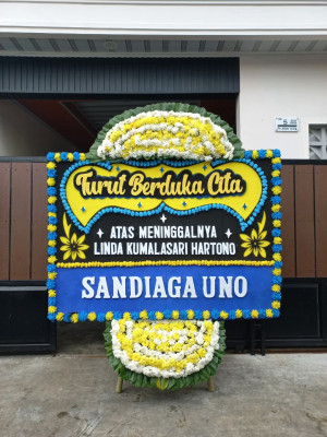 Papan Bunga Duka di Sungai Babuat